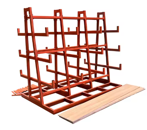 Hot Sale Steel Storage Rack for Line Display Warehouse Rack for Stone Marble Granite Quartz Pallet Racking Carton Packing