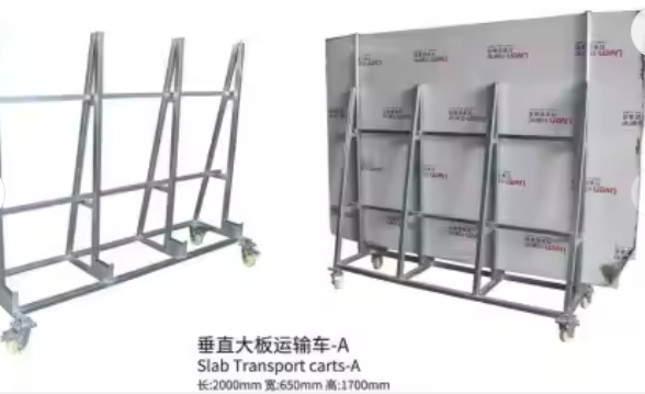 Wholesale High Quality One Stop-A Frame Transport Cart Series Slab Granite Transport A-Frame With Wheel