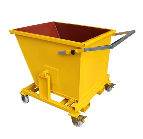 Hot Selling a Grade Customized Steel Workshop Container Red Collapsible Stone Waste Dumpster for Storage Use