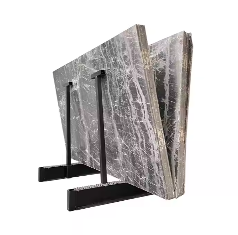 Factory-Amped Light Duty Metal A-Frame Storage Rack for Warehouse for Stacking Marble Granite Stone Panels