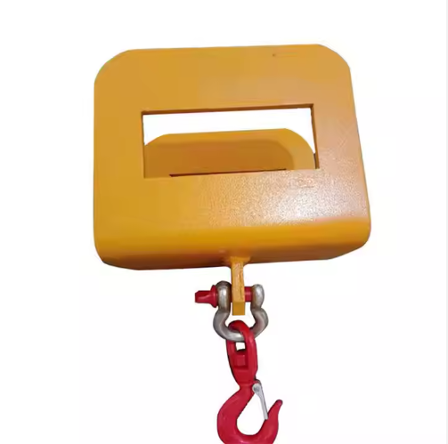 Newest top grade yellow custom forklift eye hook (1T) for forklift lifting equipment