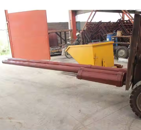 إنتاج تقنية الدقة Red Steel Steel Double Forklift معدات رفع الطفرة المخصصة