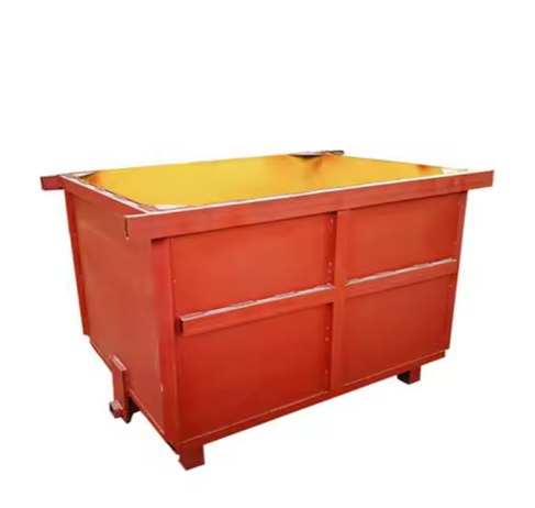 Cineál nua Red saincheaptha Cruach Cloch Dramhaíola Dumpster Coimeádán chun Ábhair Athchúrsála a Láimhseáil