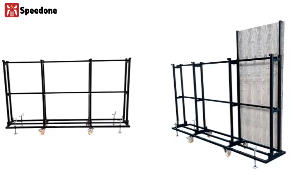 Wheeled display stand