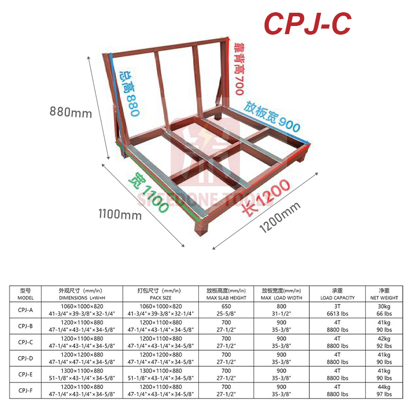 Granite Steel Iron 6 - Hole Storage Rack