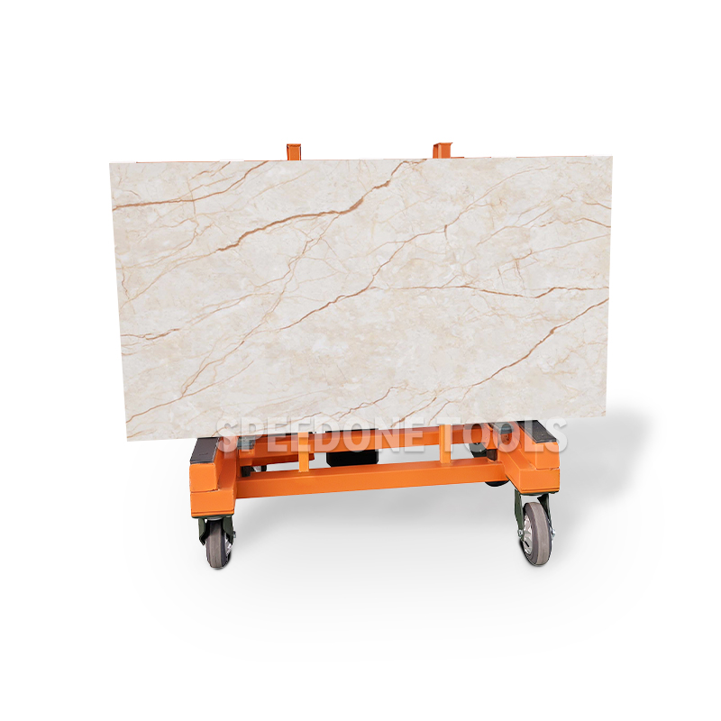 FBYS-H Stone & Glass Transport Vehicle  Electric Flip Cart for Easy Handling  Installation
