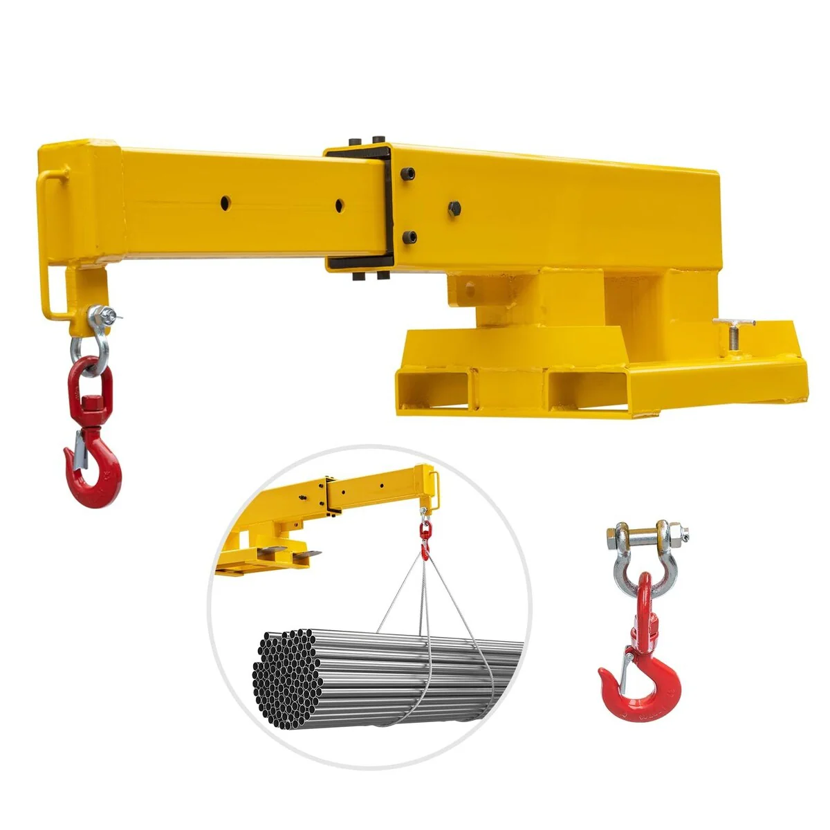 How Forklift Booms Can Solve Your Crane Space And Budget Problems