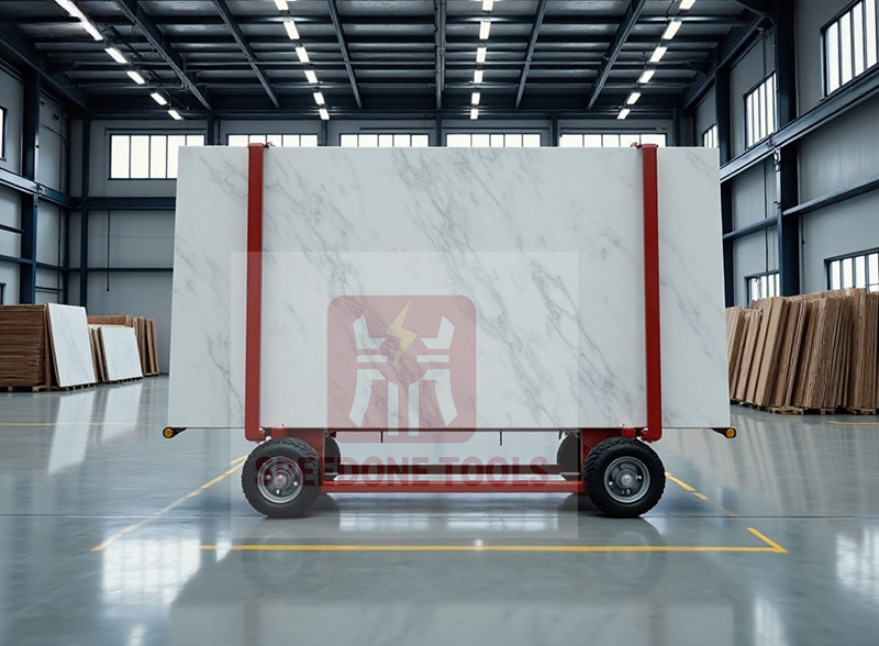 Material Transporter New 2000kg A-Frame Metal Cart Double Sided For Glass And Granite For ...
