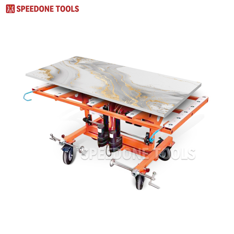 Tile Tools Cart Kitchen Installation Carts Electric Tilt Slab Installation Cart ...