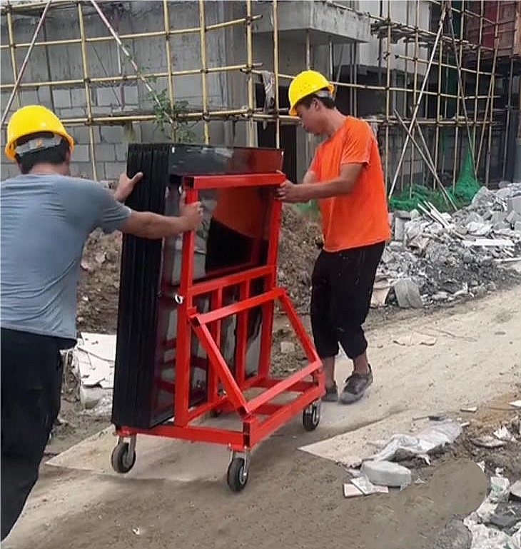 500kg 1500kg Foldable Stone Slab Trolley 500kg 1500kg Foldable Stone Slab Trolley