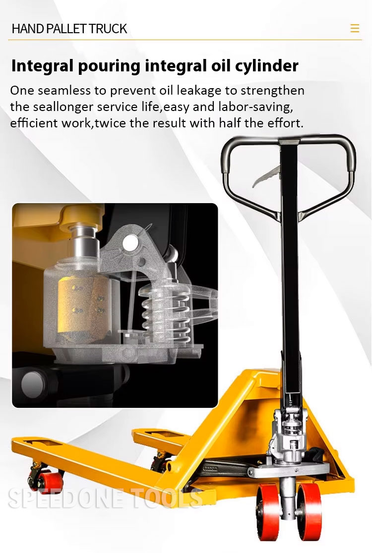 Speedone Manual Pallet Jack | 2-5 Ton Forklift Trolley | 550/685