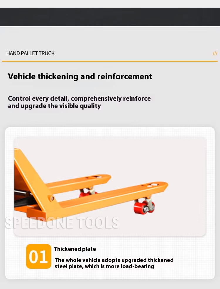 Speedone Manual Pallet Jack | 2-5 Ton Forklift Trolley | 550/685